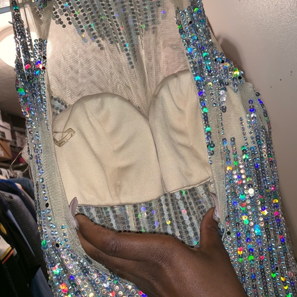 Fitted Sequin Pageant Dress - Picture 5 of 8